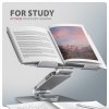 AXAGON Podstawa do laptopów aluminiowa STND-LR 10-17.3 cala regulowane kąty nachylenia, obrót o 360 stopni, Szara
